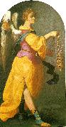 angel with incense-burner, looking to the left Francisco de Zurbaran